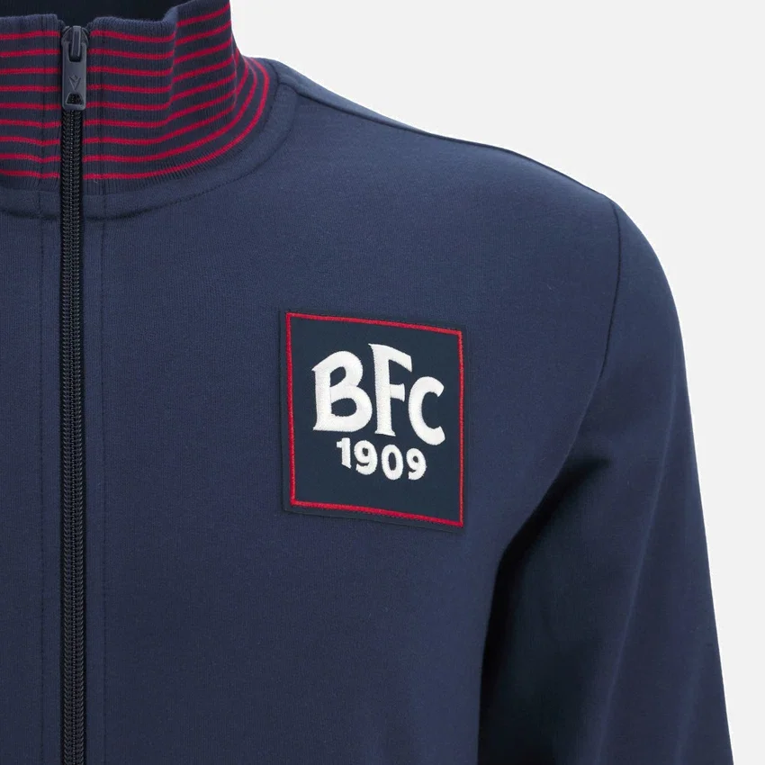 Bologna FC 1909 2025/26 Linha de Fãs Júnior Camisola com Fecho Completo Bologna FC 1909 2025/26 Linha de Fãs Júnior Camisola com Fecho Completo