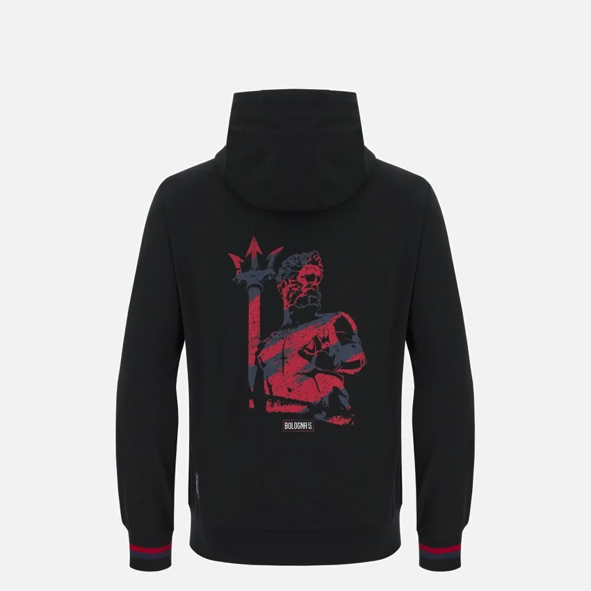 Bologna FC 1909 2025/26 Linha de Fãs Júnior Sweatshirt com Capuz Bologna FC 1909 2025/26 Linha de Fãs Júnior Sweatshirt com Capuz