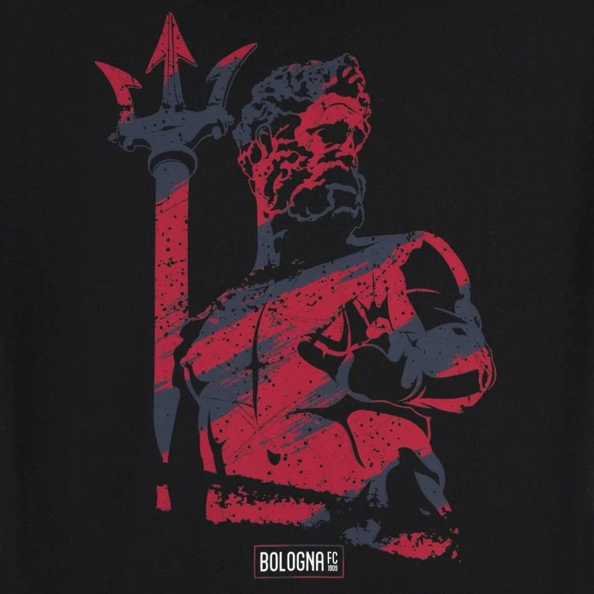 Bologna FC 1909 2025/26 Linha de Fãs Júnior Sweatshirt com Capuz Bologna FC 1909 2025/26 Linha de Fãs Júnior Sweatshirt com Capuz