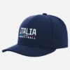 Boné de basebol oficial Italbasket 2025/26 para adultos Boné de basebol oficial Italbasket 2025/26 para adultos