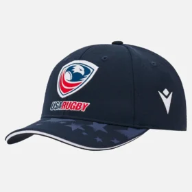 Boné de basebol oficial para adultos da USA Rugby 2024/25