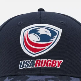 Boné de basebol oficial para adultos da USA Rugby 2024/25