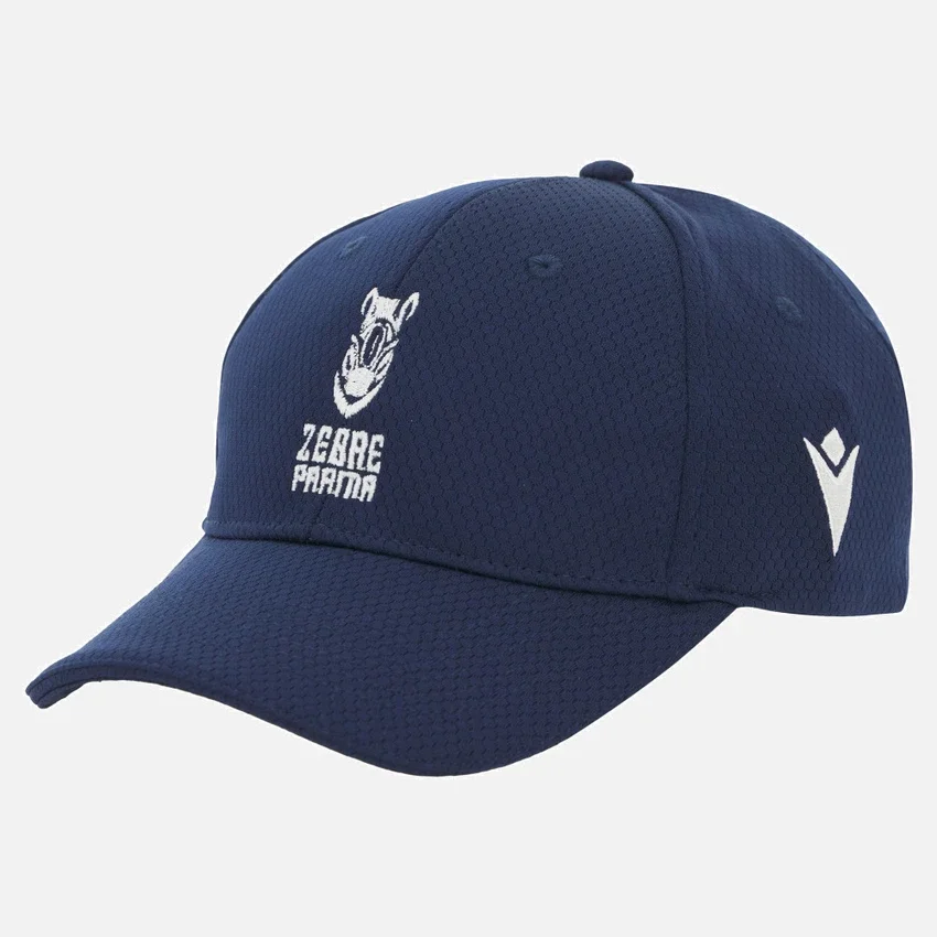 Boné de basebol oficial para adultos do Zebre Parma 2025/26 Boné de basebol oficial para adultos do Zebre Parma 2025/26