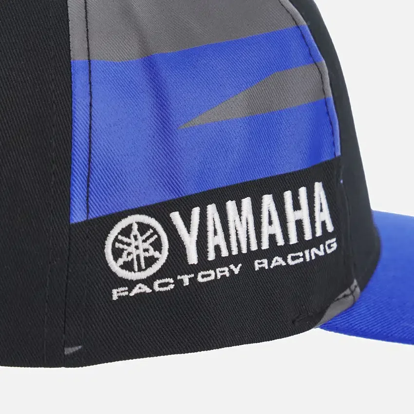 Boné de basebol oficial para adultos Yamaha Factory Racing 2025 Boné de basebol oficial para adultos Yamaha Factory Racing 2025