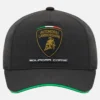 Boné de basebol para adulto Automobili Lamborghini Squadra Corse Boné de basebol para adulto Automobili Lamborghini Squadra Corse