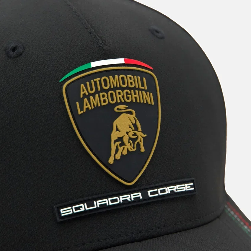 Boné de basebol para adulto Automobili Lamborghini Squadra Corse Boné de basebol para adulto Automobili Lamborghini Squadra Corse