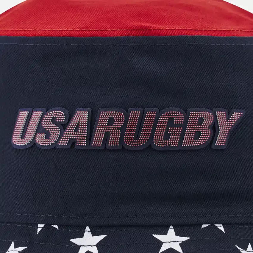 Boné oficial de balde para adultos da USA Rugby 2024/25 Boné oficial de balde para adultos da USA Rugby 2024/25