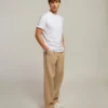 Calças Tecy de corte largo Calças Tecy de corte largo