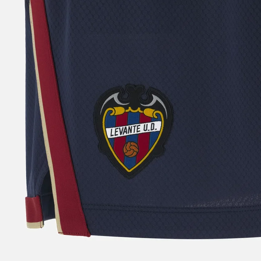 Calções de casa para adultos do Levante UD 2025/26 Calções de casa para adultos do Levante UD 2025/26