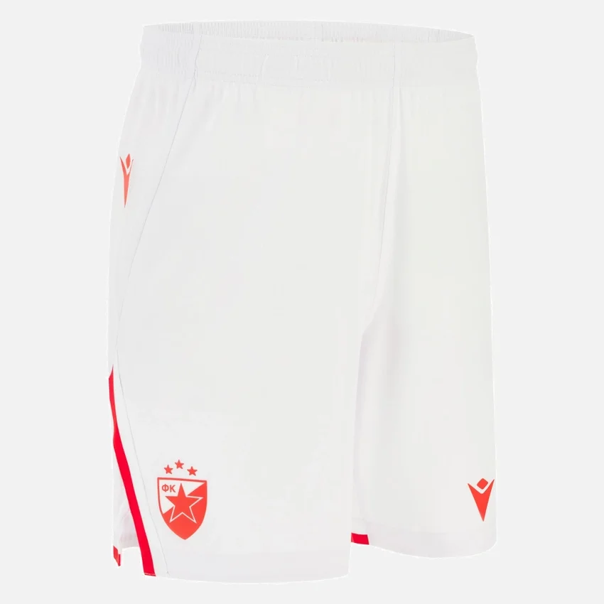 Calções de jogo alternativos para adultos do Red Star Belgrado 2025/26 Calções de jogo alternativos para adultos do Red Star Belgrado 2025/26