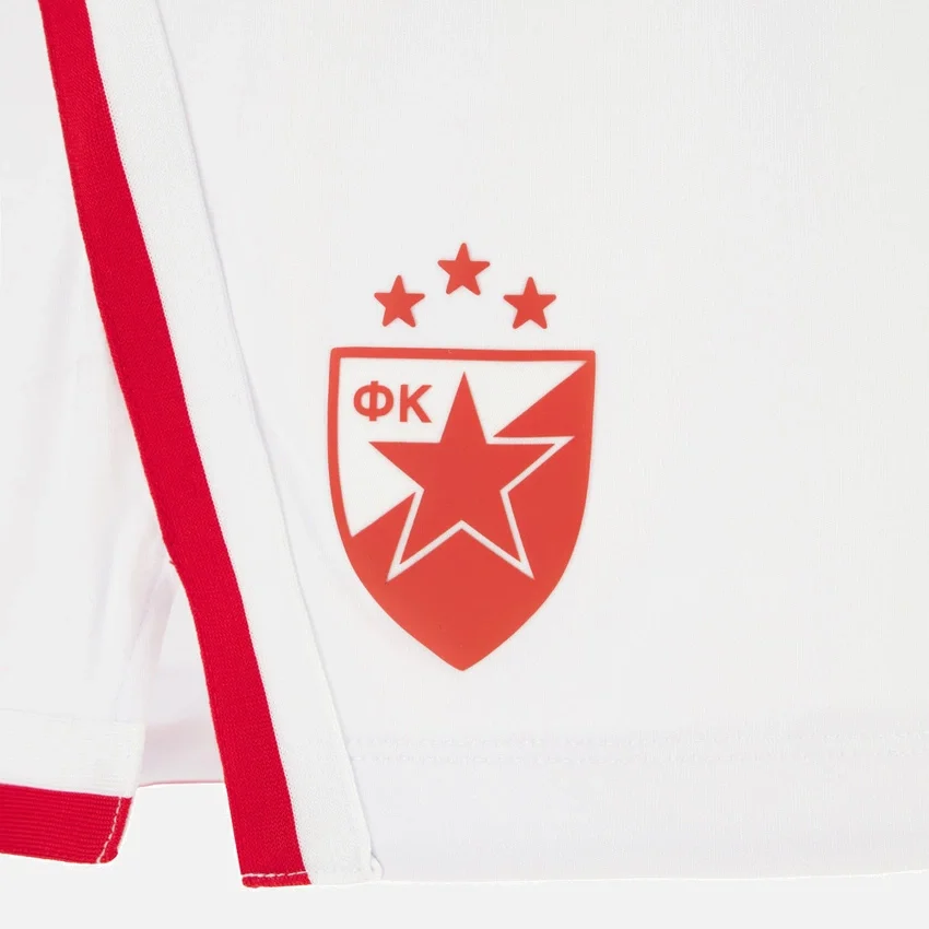 Calções de jogo alternativos para adultos do Red Star Belgrado 2025/26 Calções de jogo alternativos para adultos do Red Star Belgrado 2025/26