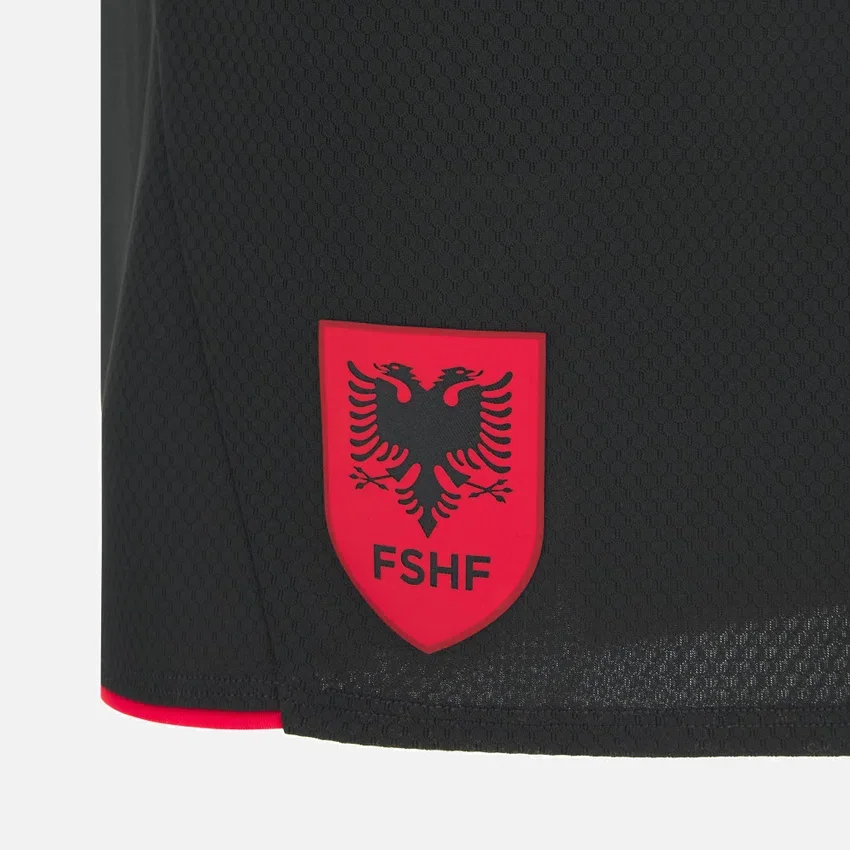 Calções de jogo em casa da Seleção Nacional da Albânia FSHF 2026/27 para adultos Calções de jogo em casa da Seleção Nacional da Albânia FSHF 2026/27 para adultos