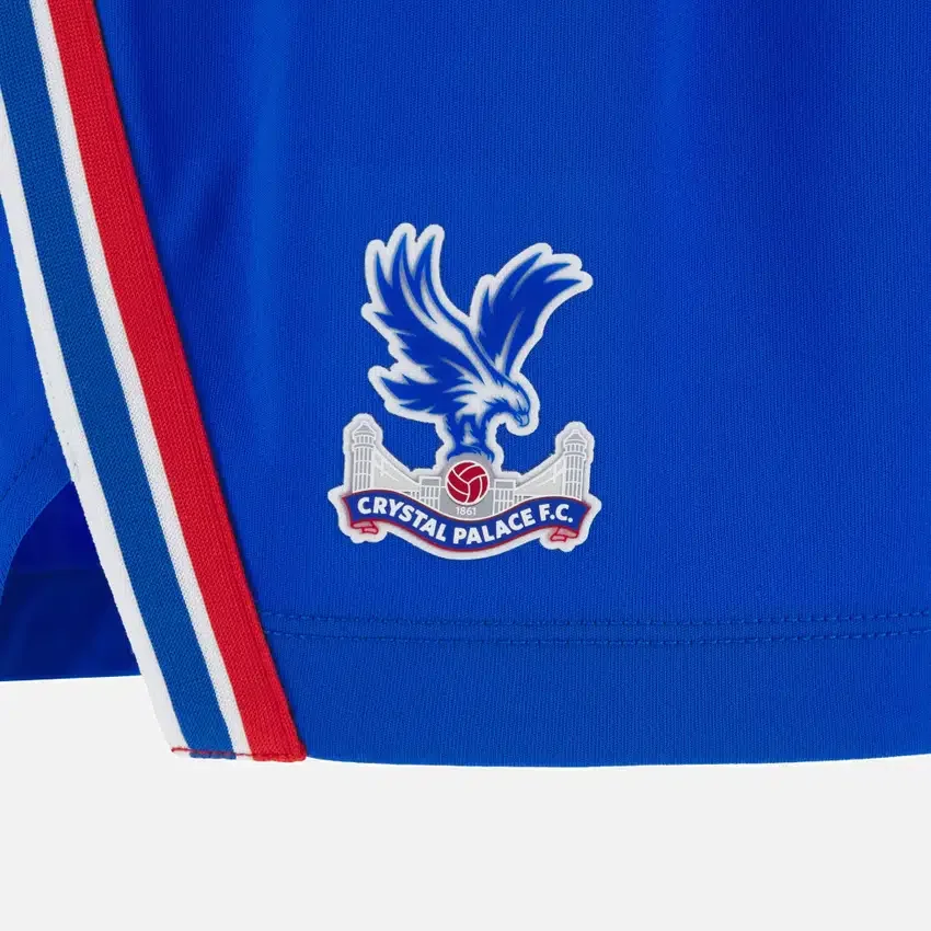 Calções de jogo em casa para adultos do Crystal Palace FC 2025/26 Calções de jogo em casa para adultos do Crystal Palace FC 2025/26