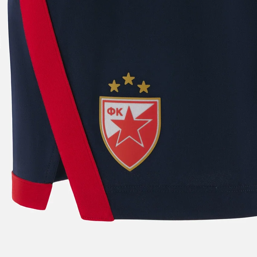 Calções de jogo fora de casa do Red Star Belgrado 2025/26 para adultos Calções de jogo fora de casa do Red Star Belgrado 2025/26 para adultos