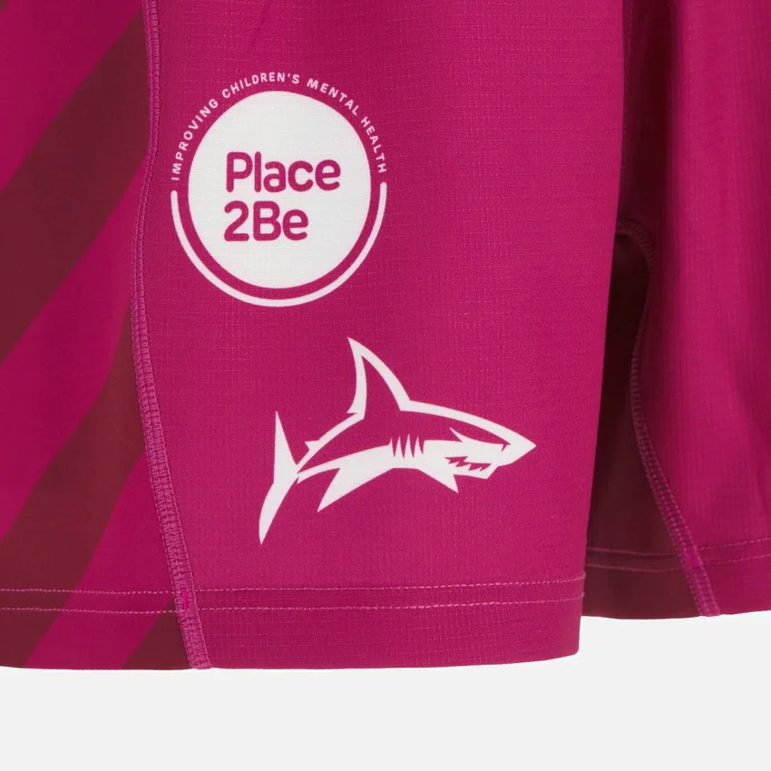 Calções de jogo fora de casa dos Sale Sharks 2025/26 Calções de jogo fora de casa dos Sale Sharks 2025/26