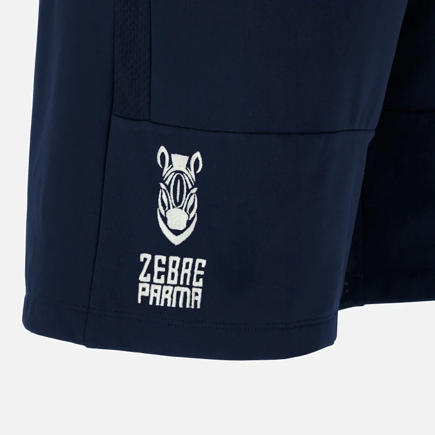 Calções de viagem para adultos Zebre Parma 2025/26 Calções de viagem para adultos Zebre Parma 2025/26