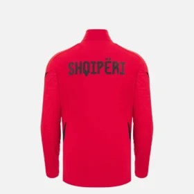 Camisa com 1/4 de fecho da Seleção Nacional da Albânia FSHF 2026/27 Júnior Tops