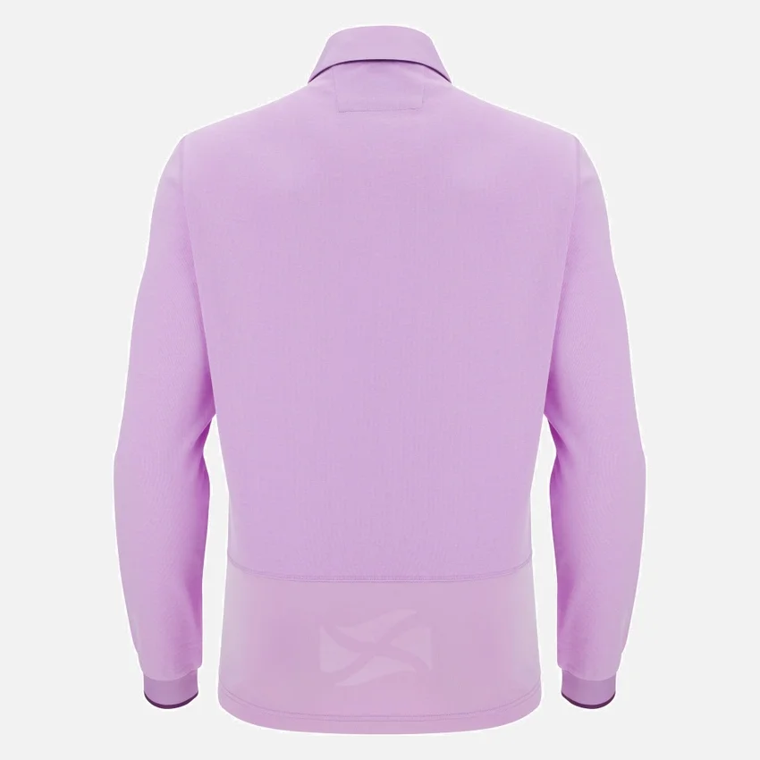Camisa de manguitos de algodão para jogos fora de casa da seleção escocesa de râguebi 2025/26 Camisa de manguitos de algodão para jogos fora de casa da seleção escocesa de râguebi 2025/26