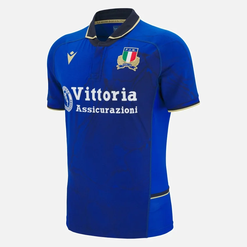Camisas Autênticas de Casa para Adultos Italia Rugby 2025/26 Camisas Autênticas de Casa para Adultos Italia Rugby 2025/26