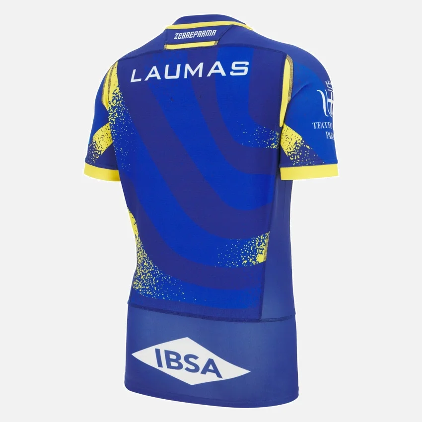 Camisas Autênticas de Casa para Adultos Zebre Parma 2025/26 Camisas Autênticas de Casa para Adultos Zebre Parma 2025/26