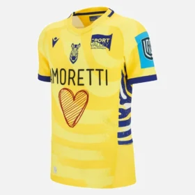Camisas Autênticas de Deslocado para Adultos Zebre Parma 2025/26