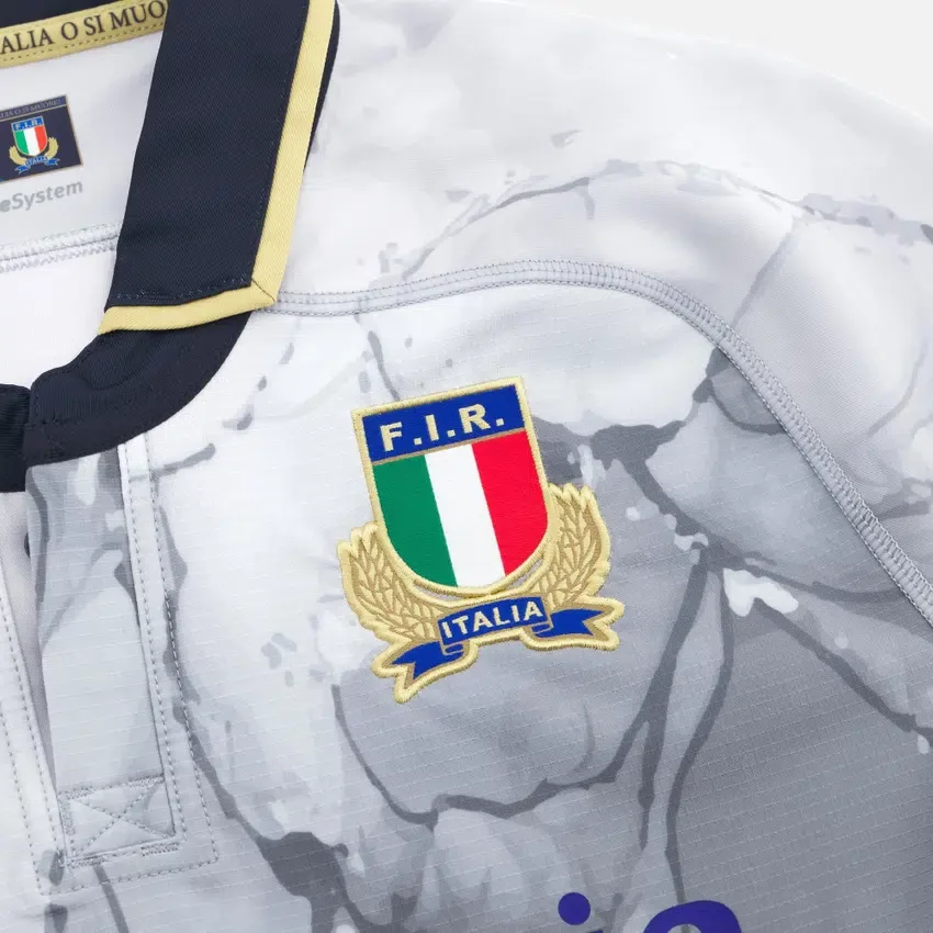 Camisas Autênticas de Visitante para Adultos Italia Rugby 2025/26 Camisas Autênticas de Visitante para Adultos Italia Rugby 2025/26