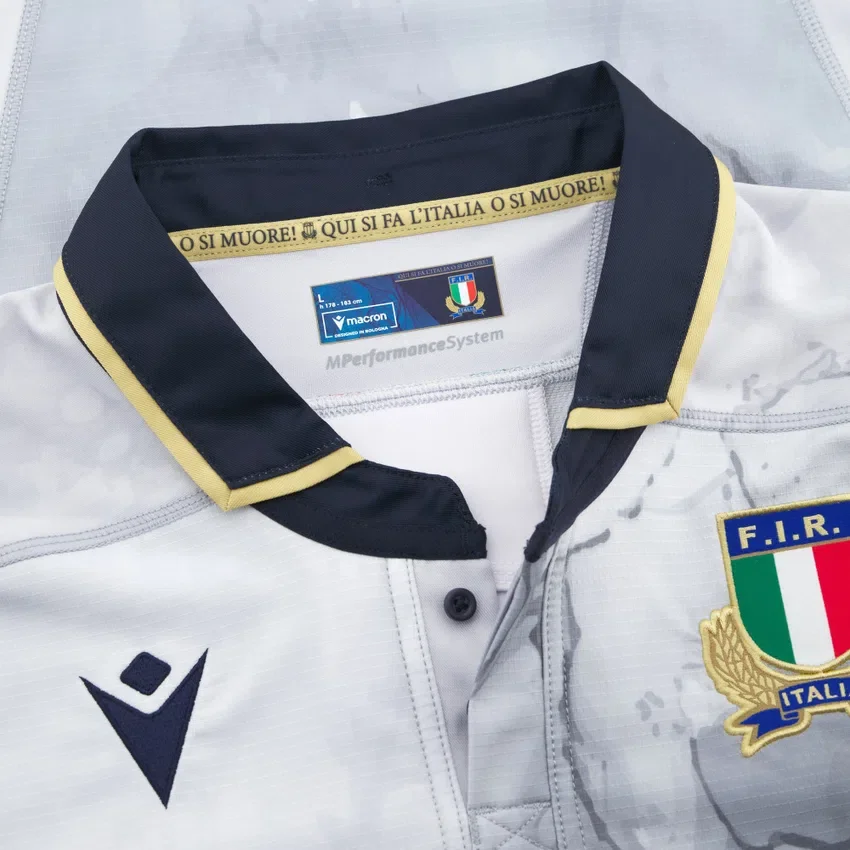 Camisas Autênticas de Visitante para Adultos Italia Rugby 2025/26 Camisas Autênticas de Visitante para Adultos Italia Rugby 2025/26