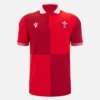 Camisas de algodão da seleção galesa de râguebi 2025/26