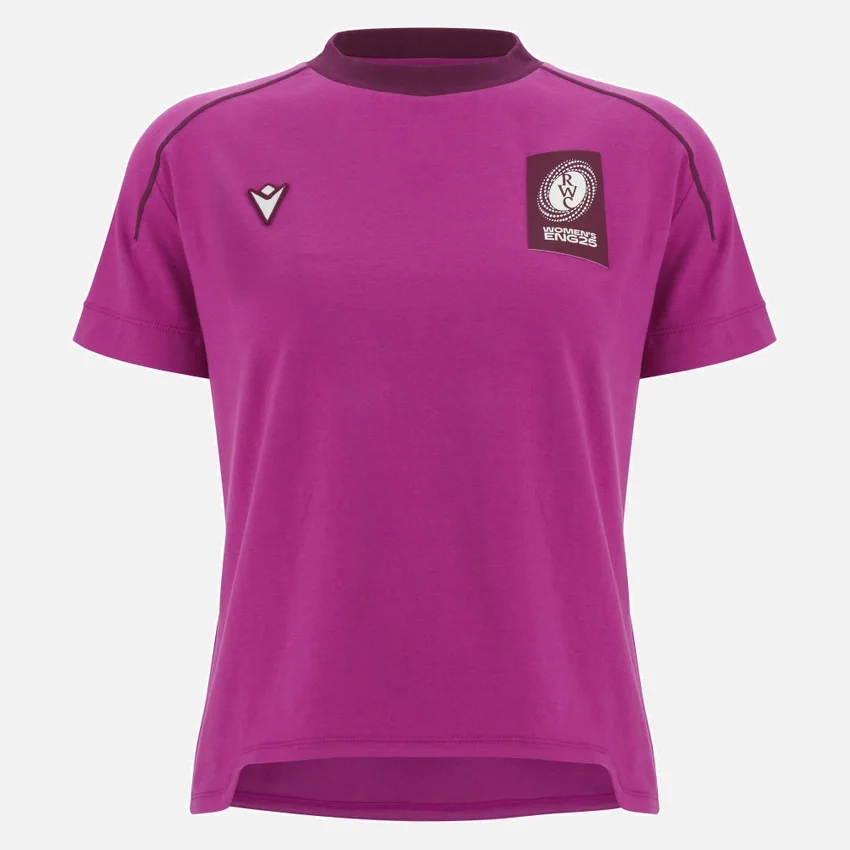 Camisas de algodão para adultos «Athleisure» da Copa do Mundo de Rúgbi Feminino 2025 Camisas de algodão para adultos «Athleisure» da Copa do Mundo de Rúgbi Feminino 2025