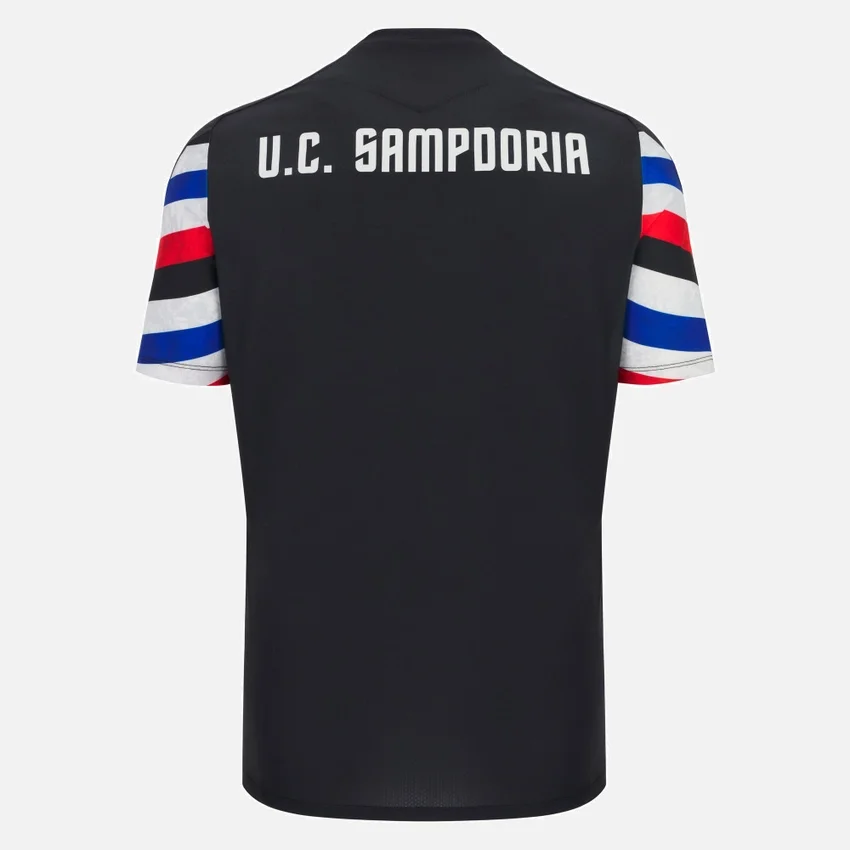 Camisas de aquecimento para adultos da U.C. Sampdoria 2025/26 Camisas de aquecimento para adultos da U.C. Sampdoria 2025/26