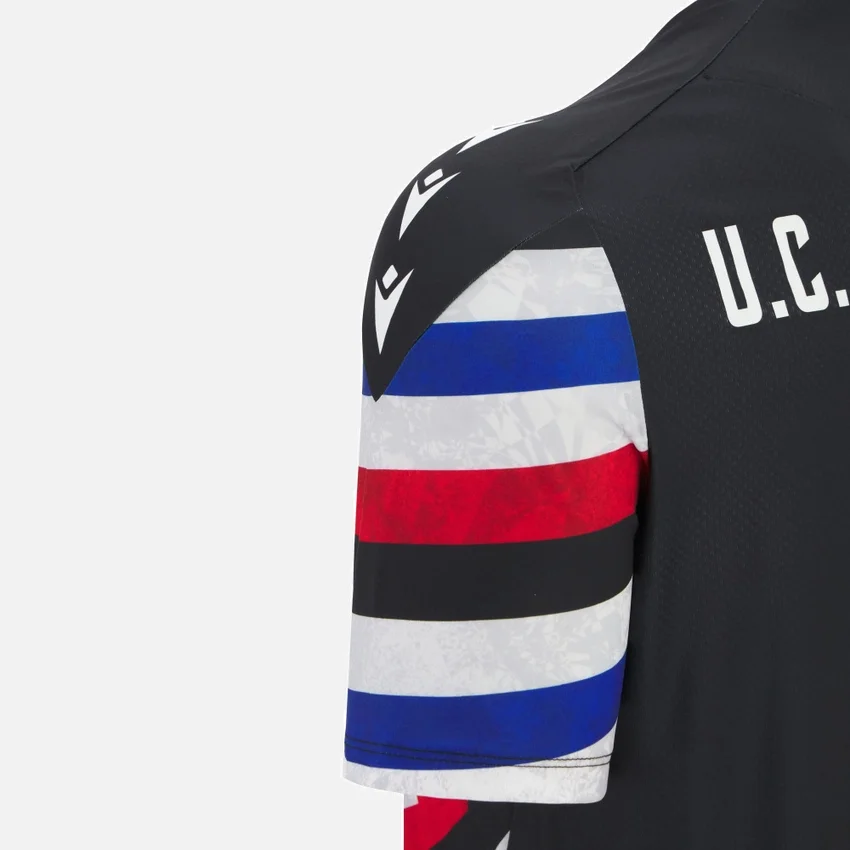 Camisas de aquecimento para adultos da U.C. Sampdoria 2025/26 Camisas de aquecimento para adultos da U.C. Sampdoria 2025/26