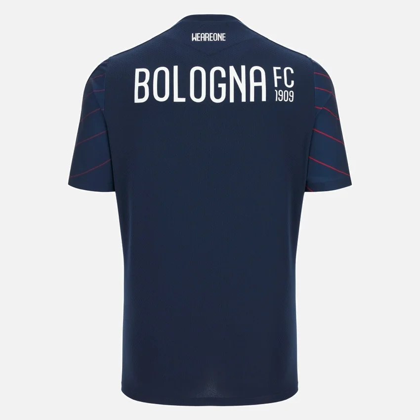 Camisas de aquecimento para adultos do Bologna FC 1909 2025/26 Camisas de aquecimento para adultos do Bologna FC 1909 2025/26