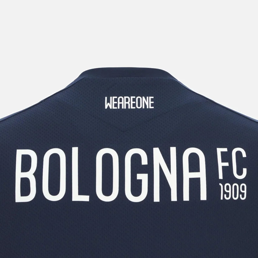 Camisas de aquecimento para adultos do Bologna FC 1909 2025/26 Camisas de aquecimento para adultos do Bologna FC 1909 2025/26