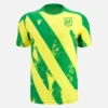 Camisas de aquecimento para adultos do FC Nantes 2025/26 Camisas de aquecimento para adultos do FC Nantes 2025/26