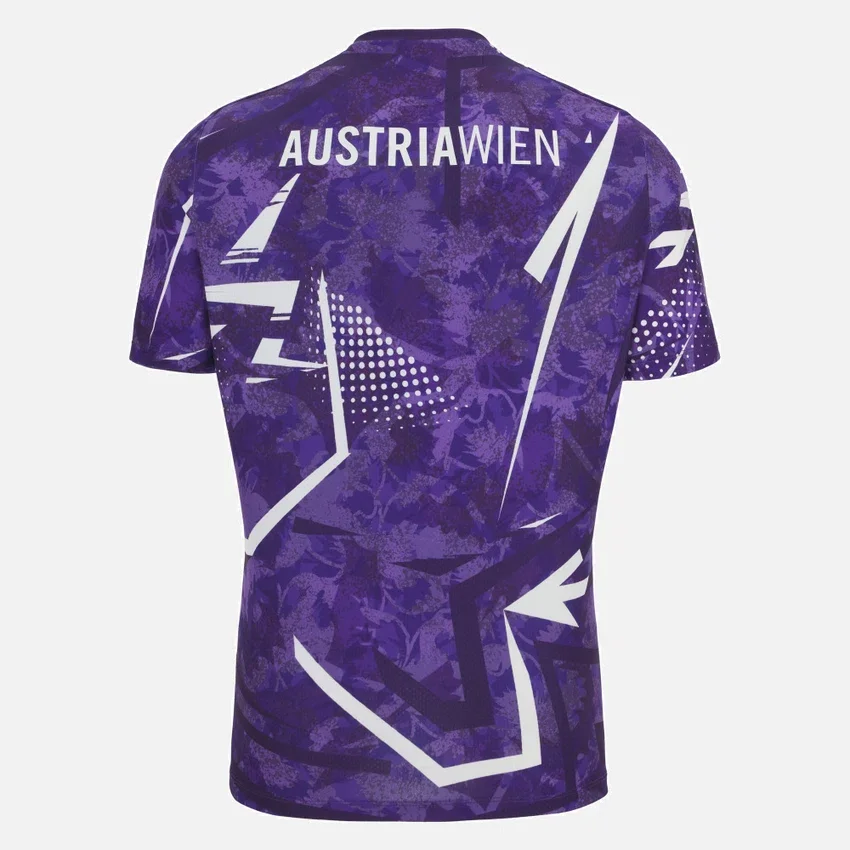 Camisas de aquecimento para adultos FK Austria Wien 2025/26 Camisas de aquecimento para adultos FK Austria Wien 2025/26