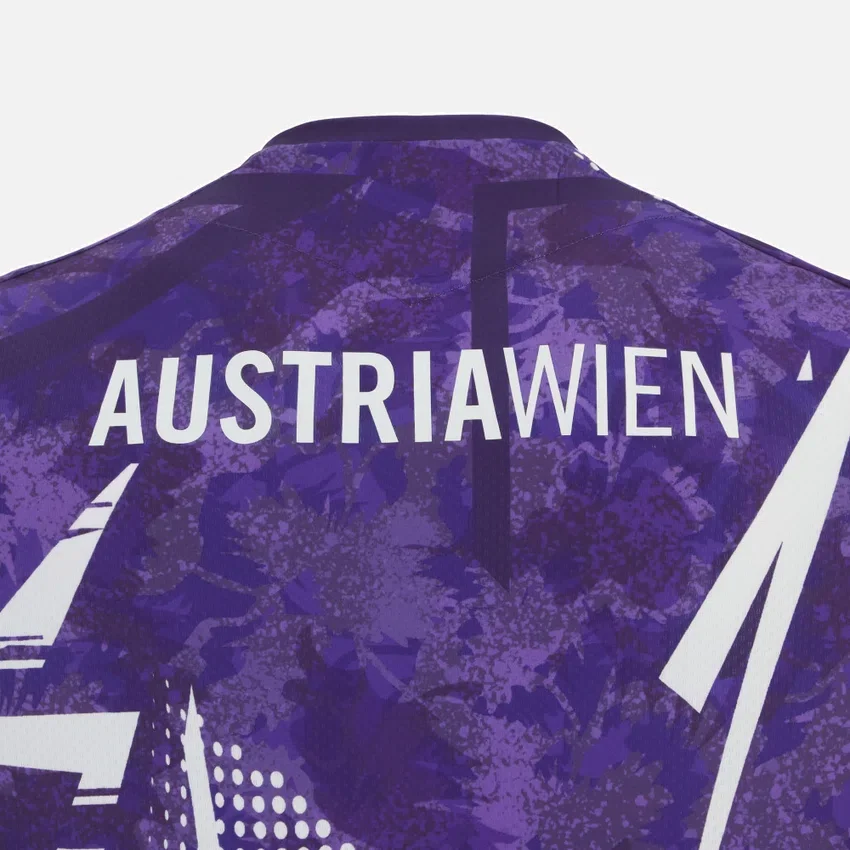 Camisas de aquecimento para adultos FK Austria Wien 2025/26 Camisas de aquecimento para adultos FK Austria Wien 2025/26