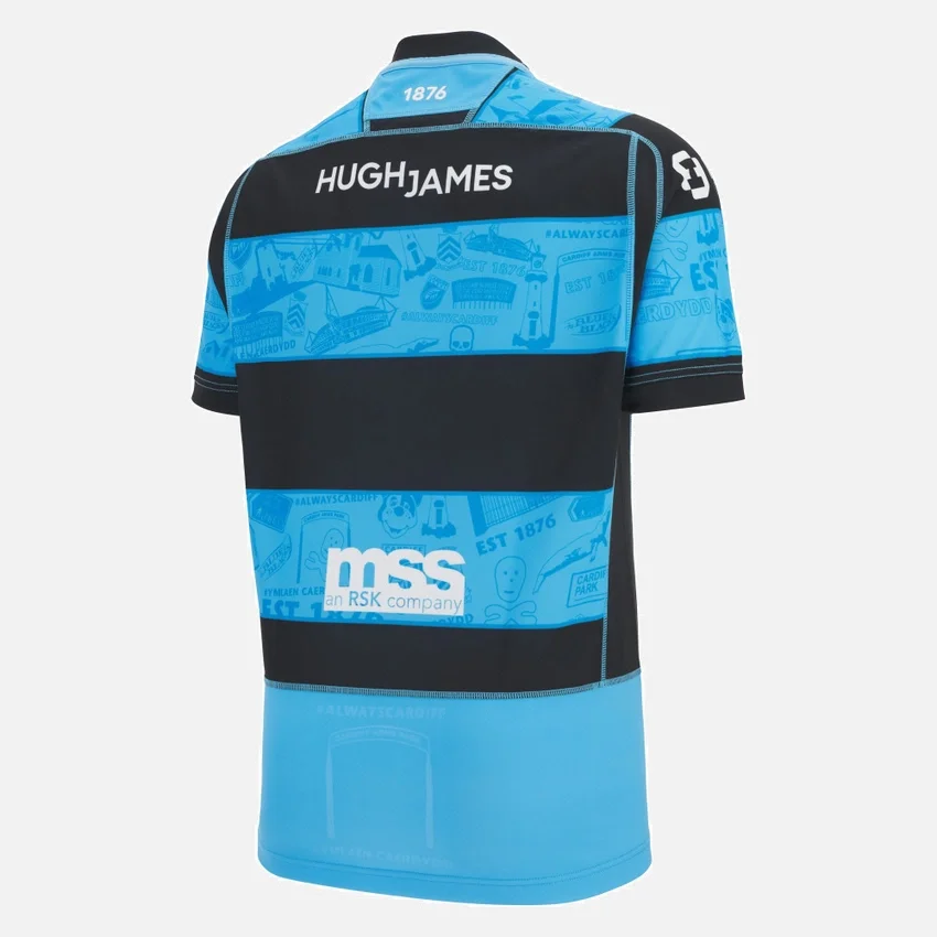 Camisas de casa do Cardiff Rugby 2025/26 Camisas de casa do Cardiff Rugby 2025/26
