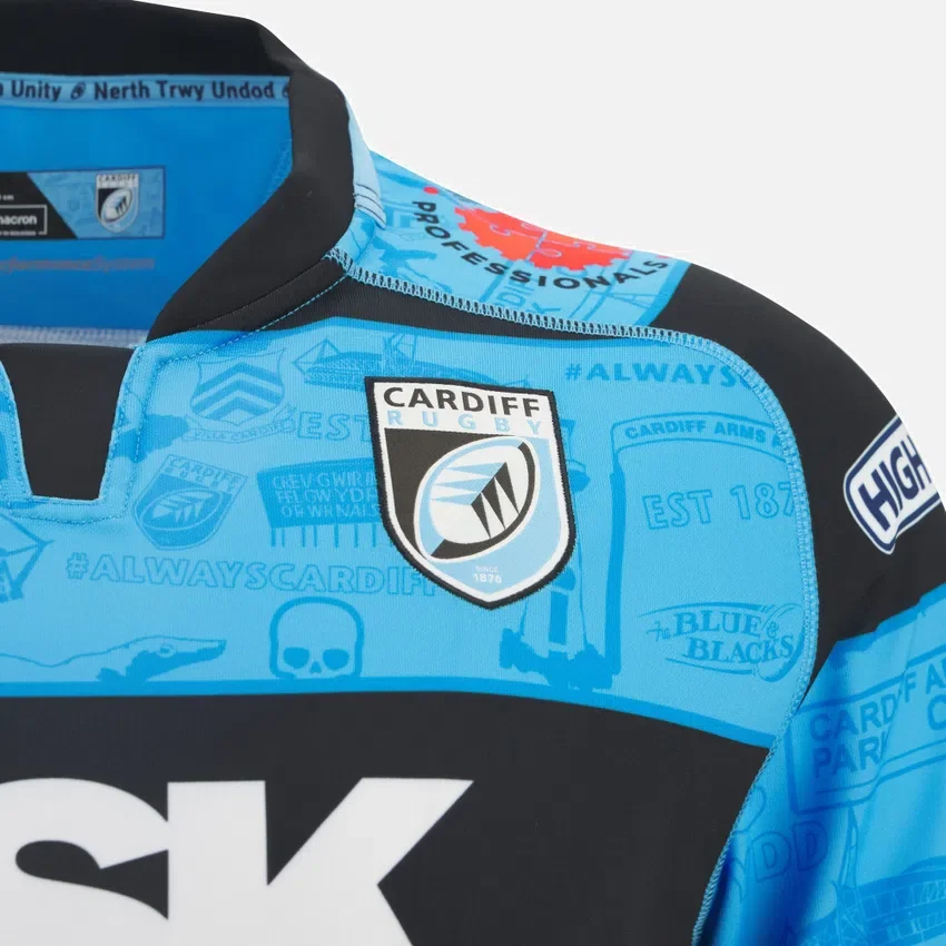 Camisas de casa do Cardiff Rugby 2025/26 Camisas de casa do Cardiff Rugby 2025/26