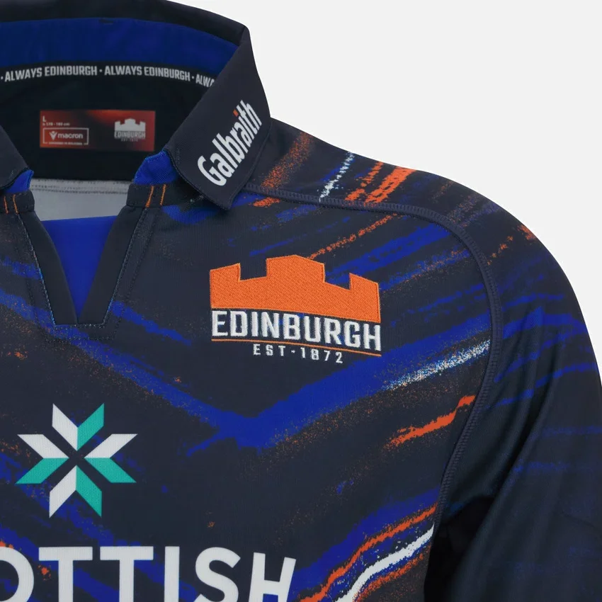 Camisas de casa do Edinburgh Rugby 2025/26 Camisas de casa do Edinburgh Rugby 2025/26