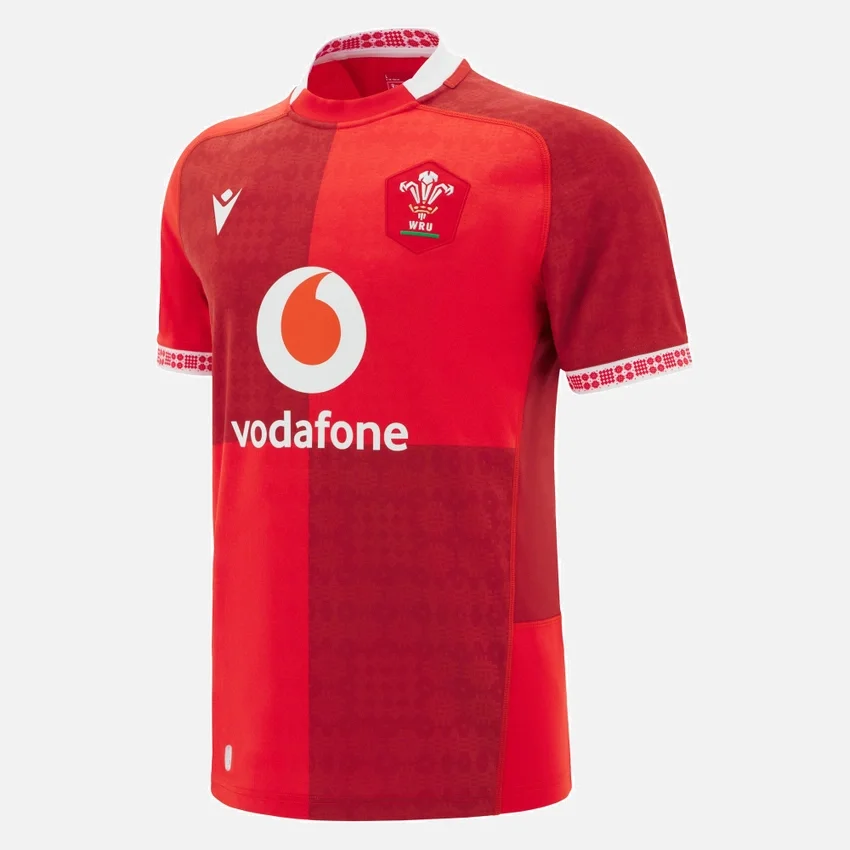 Camisas de casa do Welsh Rugby 2025/26 Camisas de casa do Welsh Rugby 2025/26