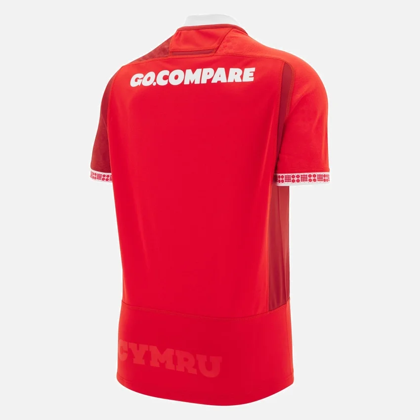 Camisas de casa do Welsh Rugby 2025/26 Camisas de casa do Welsh Rugby 2025/26