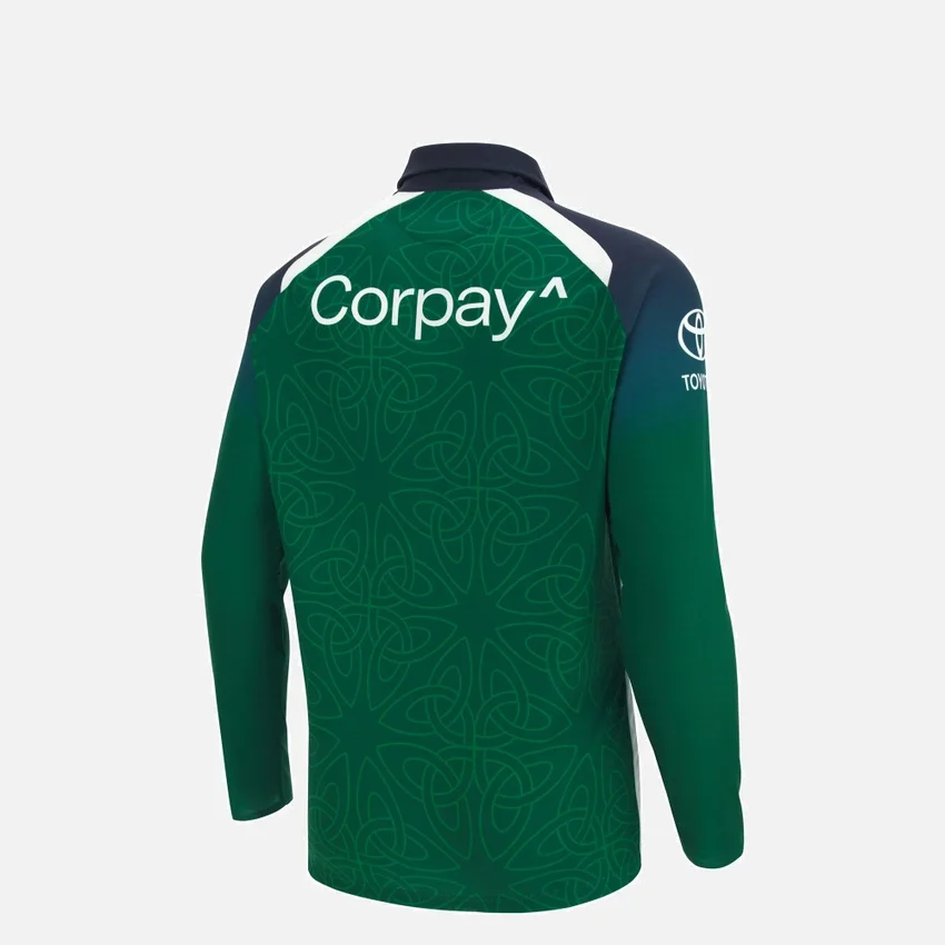 Camisas de jogo de manguitos compridos júnior da Seleção de Críquete da Irlanda 2026/28 ODI Camisas de jogo de manguitos compridos júnior da Seleção de Críquete da Irlanda 2026/28 ODI