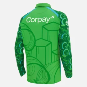 Camisas de jogo de manguitos longos da Seleção de Críquete da Irlanda 2026/28 T-20 Camisas de jogo de manguitos longos da Seleção de Críquete da Irlanda 2026/28 T-20