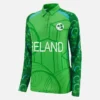 Camisas de jogo de manguitos T-20 feminina da Seleção de Críquete da Irlanda 2026/28