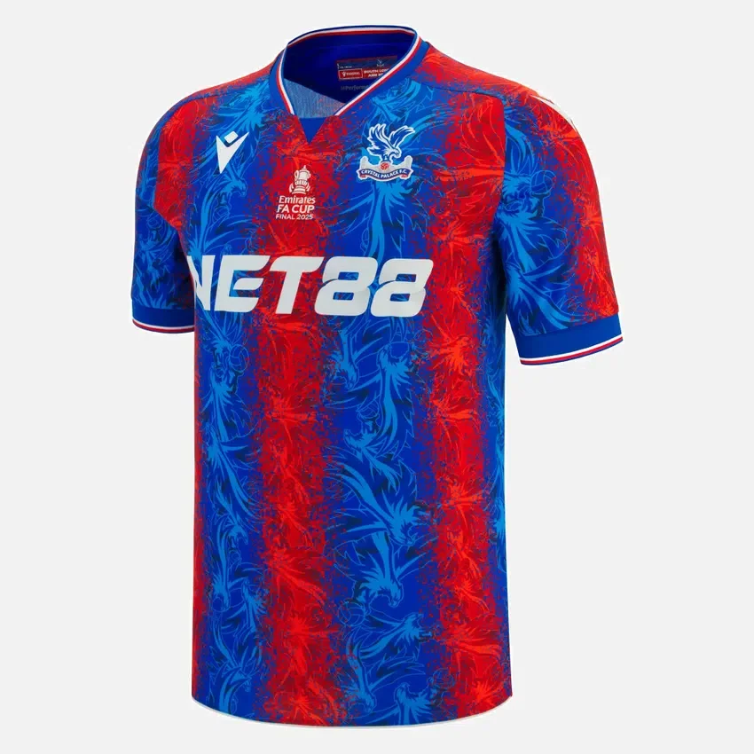 Camisas de jogo em casa da final da FA Cup do Crystal Palace FC Camisas de jogo em casa da final da FA Cup do Crystal Palace FC