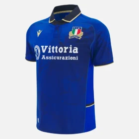Camisas de jogo em casa da Italia Rugby 2025/26 para adultos