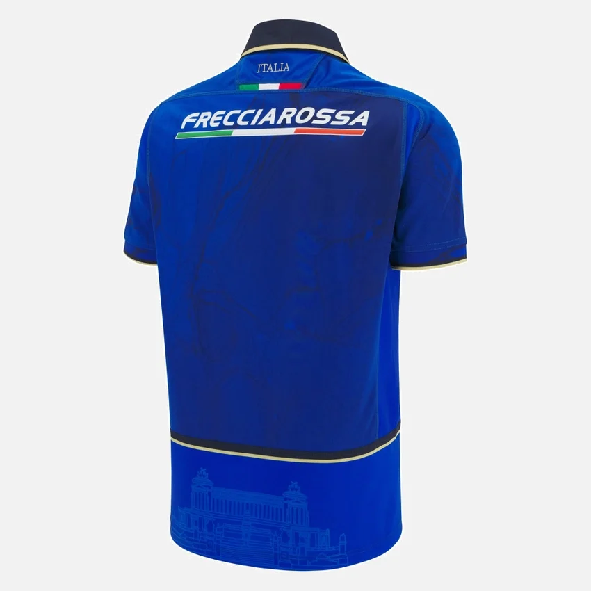 Camisas de jogo em casa da Italia Rugby 2025/26 para adultos Camisas de jogo em casa da Italia Rugby 2025/26 para adultos