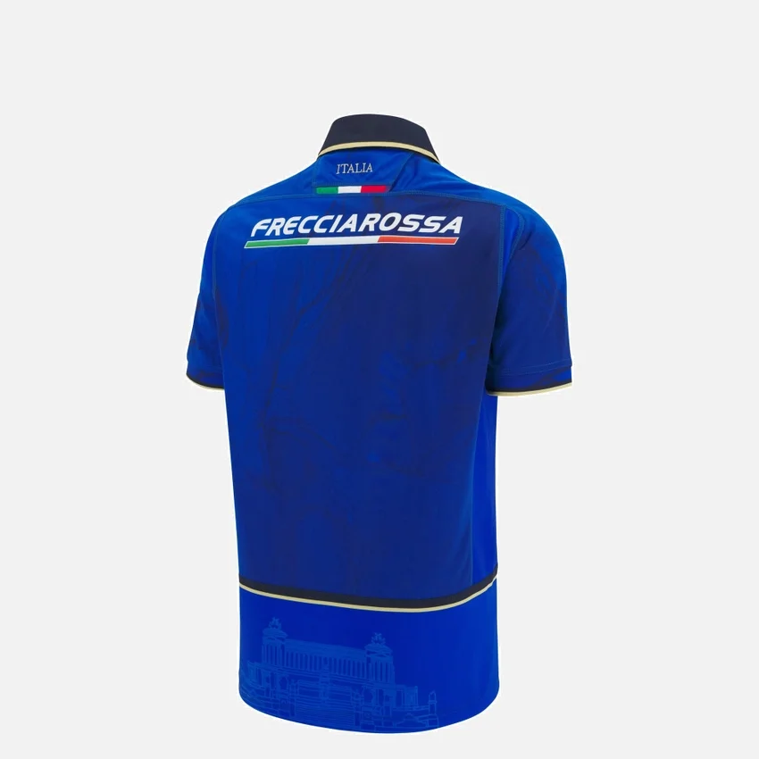 Camisas de jogo em casa da Italia Rugby 2025/26 para juniores Camisas de jogo em casa da Italia Rugby 2025/26 para juniores