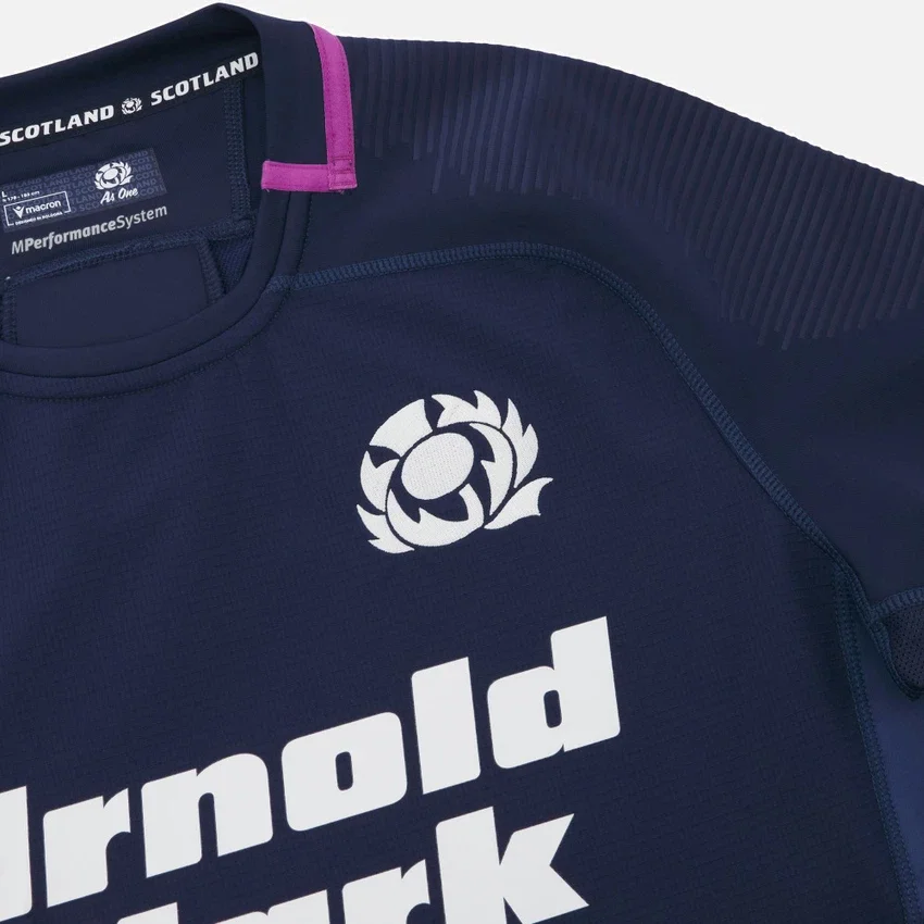 Camisas de jogo em casa da Scottish Rugby 2025/26 Camisas de jogo em casa da Scottish Rugby 2025/26