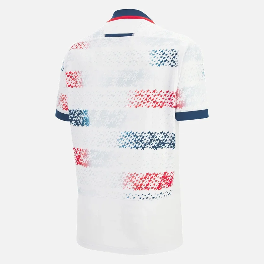 Camisas de jogo em casa da USA Rugby 2025/26 para adultos Camisas de jogo em casa da USA Rugby 2025/26 para adultos